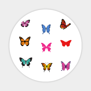 aesthetic butterflies Magnet